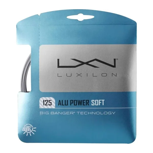 Luxilon Alu Power Soft 1.25 Gümüş Tekli Kordaj