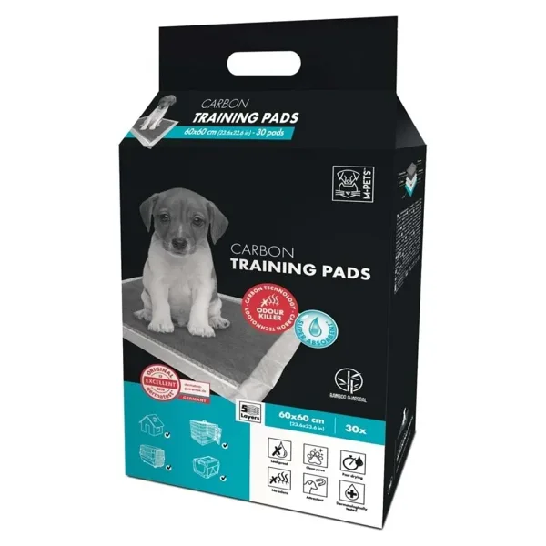 M-Pets Carbonlu Köpek Çiş Eğitim Pedi 60X60CM 30LU