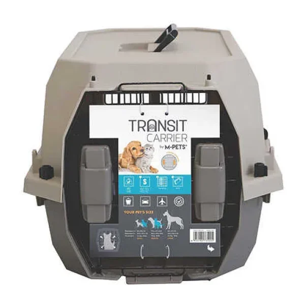 M-Pets Transit Carrier Iata Köpek Taşıma Çantası Kahverengi 60X40x33 Cm