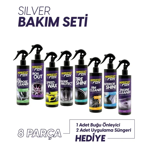 Magicfox Oto Temizlik ve Bakım Seti
