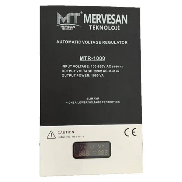 Mervesan MTR-1000 Otomatik Voltaj Regülatörü