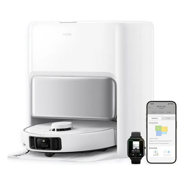 Mova P50 Pro Ultra Çöp İstasyonlu Akıllı Robot Süpürge