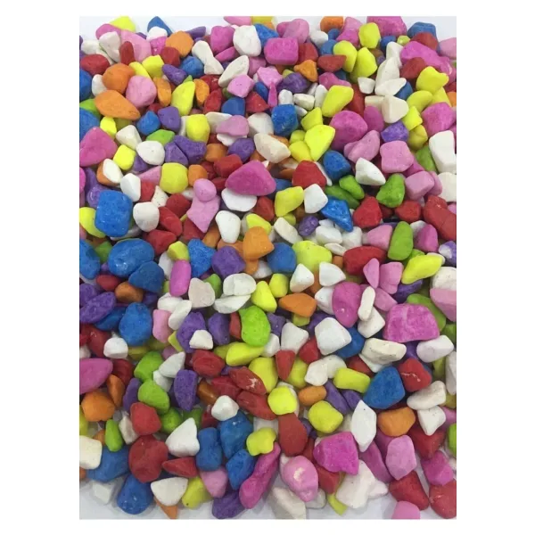 Muhtelif Renkli Akvaryum Taşı Çakıl Taşı Vazo Taşı 1 kg