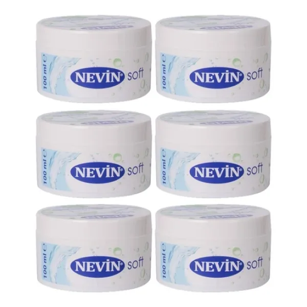 Nevin Soft Nemlendirici Bakım Kremi 100Ml 6 Adet