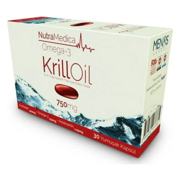 Nutramedica Krill Oil 750 mg 30 Kapsül