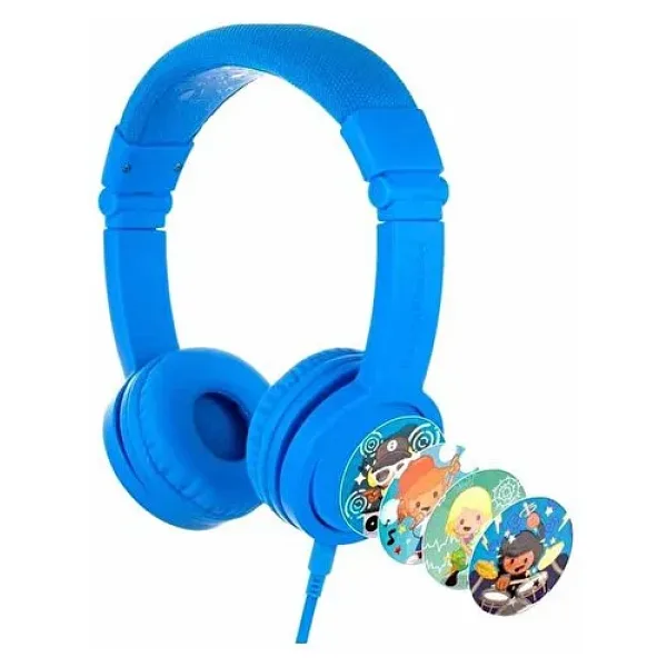 Onanoff BuddyPhones Explore+ Mavi Kablolu Kulak Üstü Kulaklık