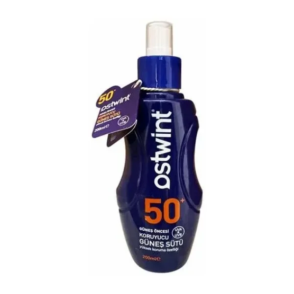 Ostwint Kids Spf 50+ 200 ml Çocuklar için Koruyucu Güneş Sütü