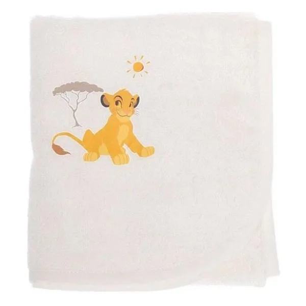 Özdilek Lion King Simba Nakışlı Bambu Bebek Pelerini