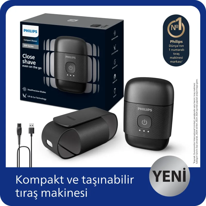 Philips 500 Series S591/05 Kompakt Tıraş Makinesi