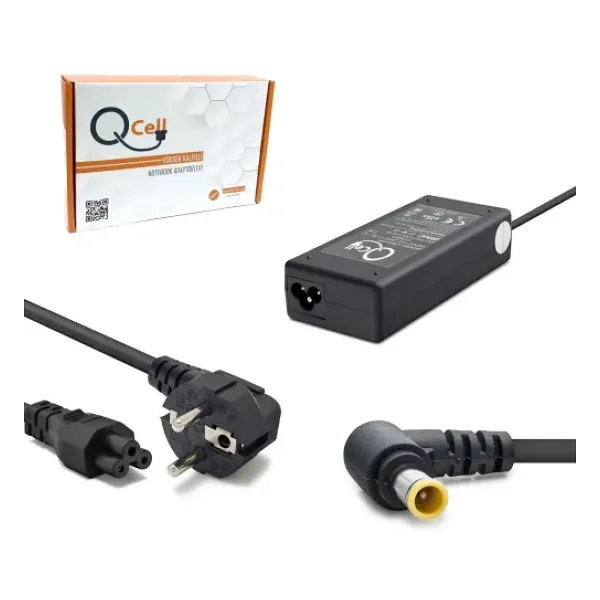 Qcell QBA-063 14V 3A Monitör Adaptörü 6.5x4.4mm Uç