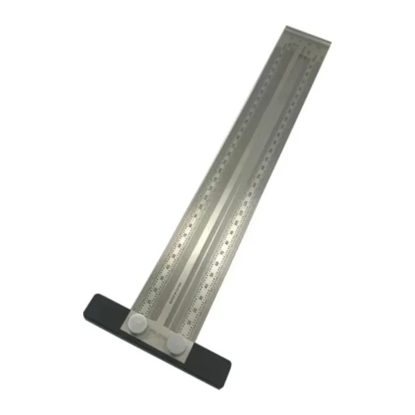 Rox Wood 0090 Hassas İşaretleme Şablon Paslanmaz T Cetvel 300 mm