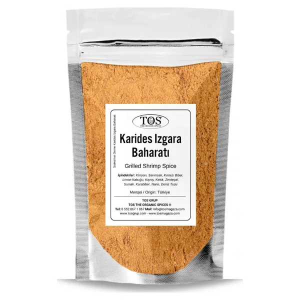 Salma'nın Derne Karides Izgara Baharatı 100 gr Salma's Derna Grilled Shrimp Spice