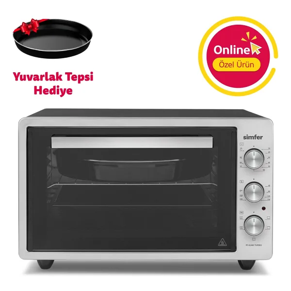 Simfer 4244 42 lt Beyaz Midi Fırın