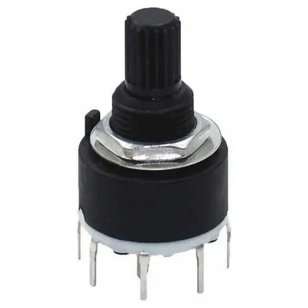 SR16 16mm 7 Konumlu Rotary Switch - Komitatör