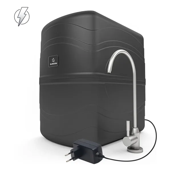 Sumosu Home Natural Pompalı Su Arıtma Cihazı - Siyah