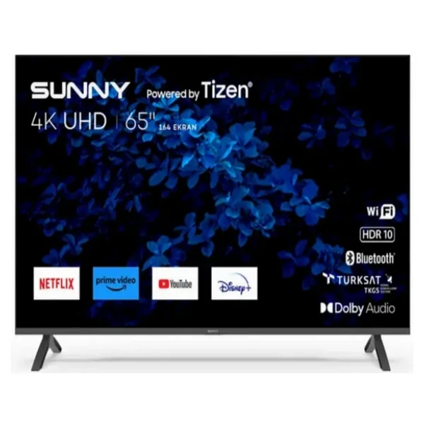 Sunny SN65FMN510 Frameless 4K Ultra HD 65" 165 Ekran Uydu Alıcılı Smart LED TV