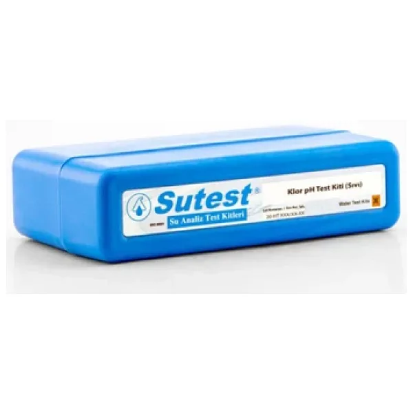 Sutest Havuz Suyu Test Kiti Ph - Klor Ölçüm Kiti