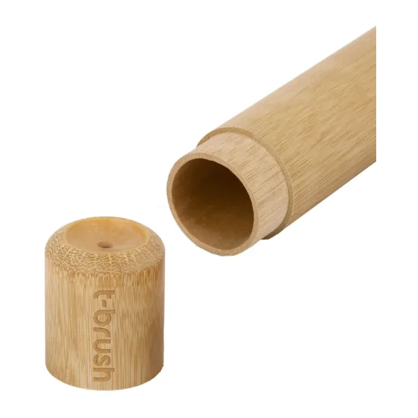 T-Brush Bambu Diş Fırçası Saklama Kabı