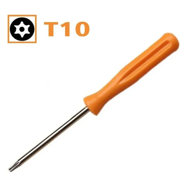 T10 Torx Uçlu Tornavida Xbox 360 Uyumlu Kol Tamir Yedek Parça T10 Tornavida Delikli