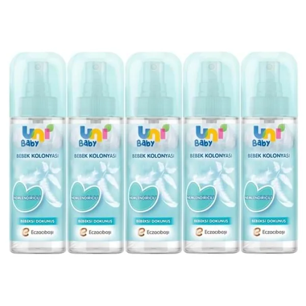 Uni Baby Bebeksi Dokunuş Bebek Kolonyası 150 ml 5 Adet