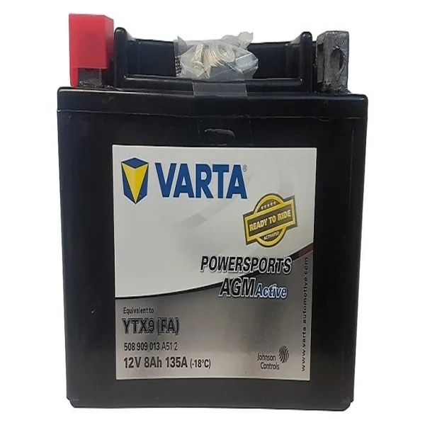 Varta Powersports AGM YTX9-BS 12 V 8 Ah Motosiklet Aküsü
