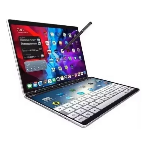 Yasomi Dual-Tech Ds135s Çift Ekran 16 GB Ram Alder Lake N100 2TB SSD Dizüstü Bilgisayar
