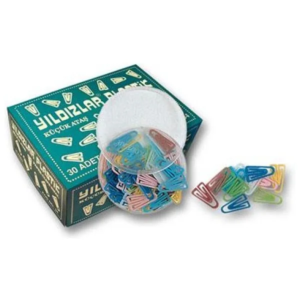 Yıldızlar 034 30'lu Küçük Plastik Ataş