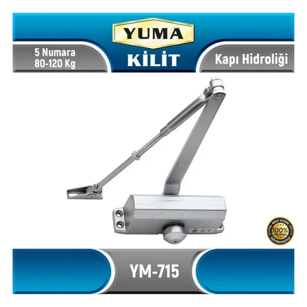 Yuma YM-715 5 Numara 80-120 kg Kapı Hidroliği