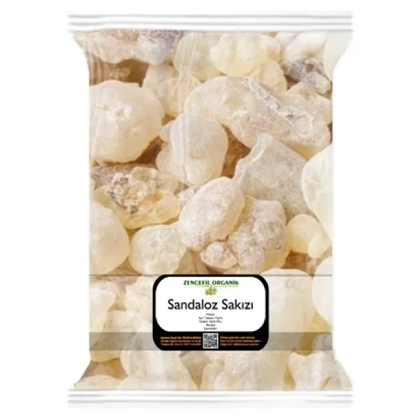 Zencefil Organik Sandaloz Sakızı 1 kg. 1. Kalite Sandoloz Sakızı