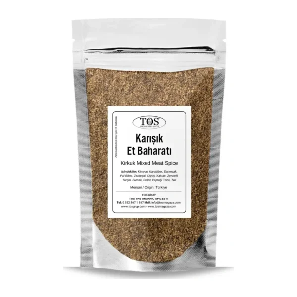 Zina'nın Kerkük Karışık Et Baharatı 250 gr Zina's Kirkuk Mixed Meat Spice