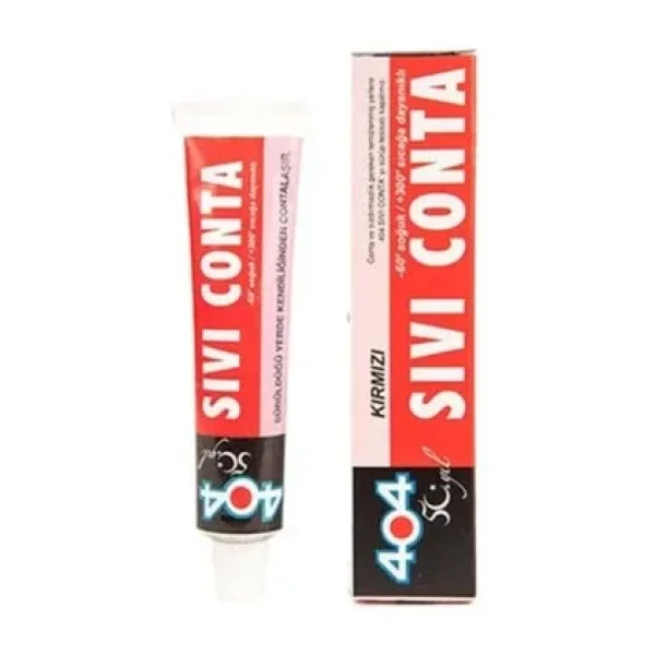 404 45 gr Kırmızı Tüp Sıvı Conta