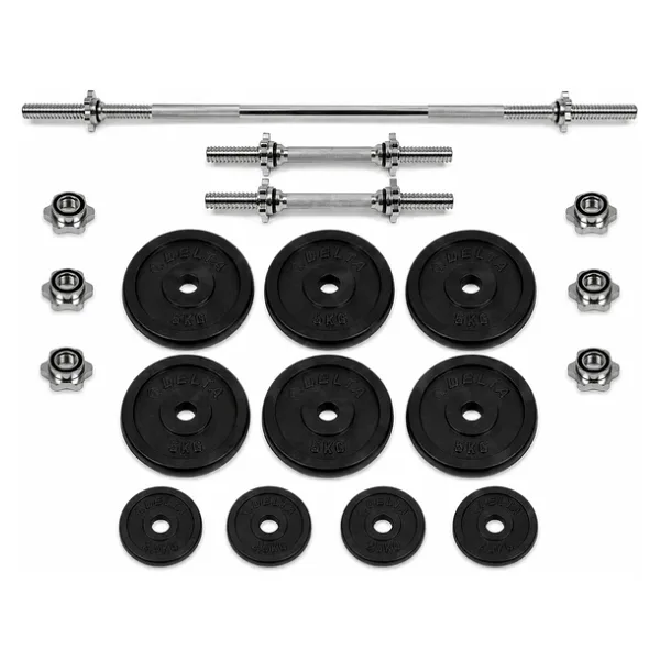 ACDSPOR 50 Kg Döküm Ağırlık Halter Dambıl Seti