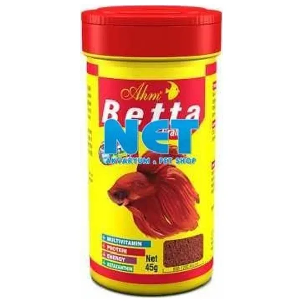 Ahm Betta Granulat Food 100 ml Balık Yemi