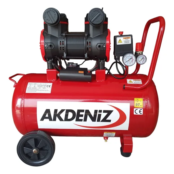 Akdeniz JN1500A 2 Hp 50LT Kompresör Sessiz Yağsız