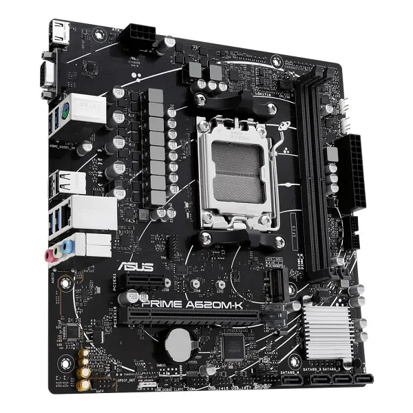 Asus Prıme A620m-K 2xddr5 Vga Hdmı 1xm2 Am5 Anakart - Görsel 3