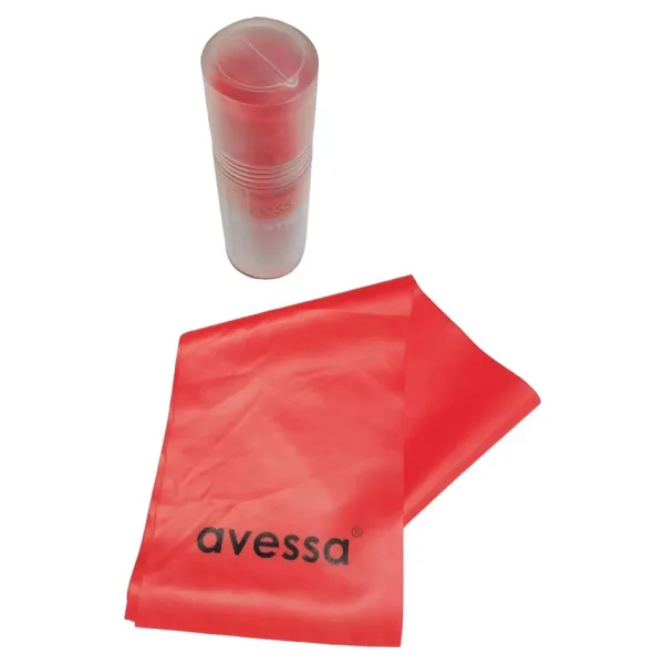 Avessa Tüpte Pilates Lastiği PB-50 KIRMIZI 50 mm