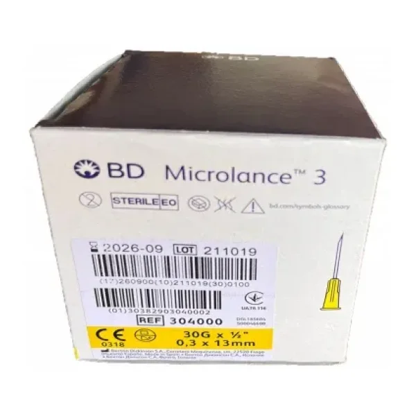 Bd Microlance Mezoterapi İğne Ucu 30G x 13Mm 100 Adet