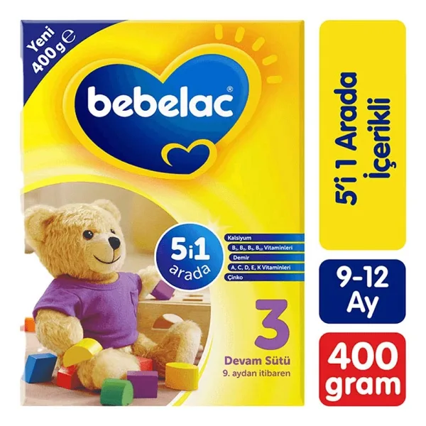 Bebelac 3 Devam Sütü 400 gr