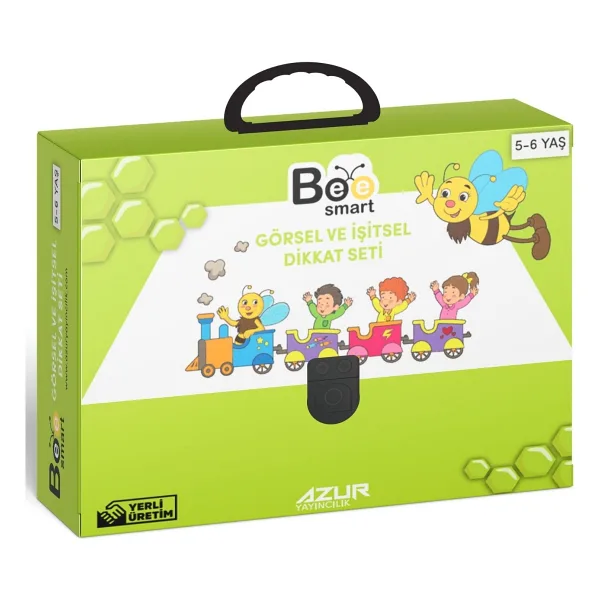 Bee Smart Görsel ve İşitsel Dikkat Seti 5-6 Yaş