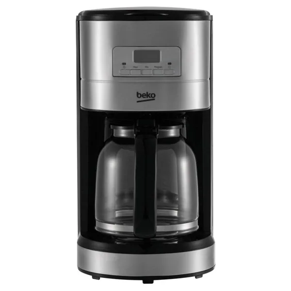Beko FK5112 1000 W Filtre Kahve Makinesi Inox 12 Fincan Kapasitesi ile Otomatik Kapanma Özelliği - Siyah
