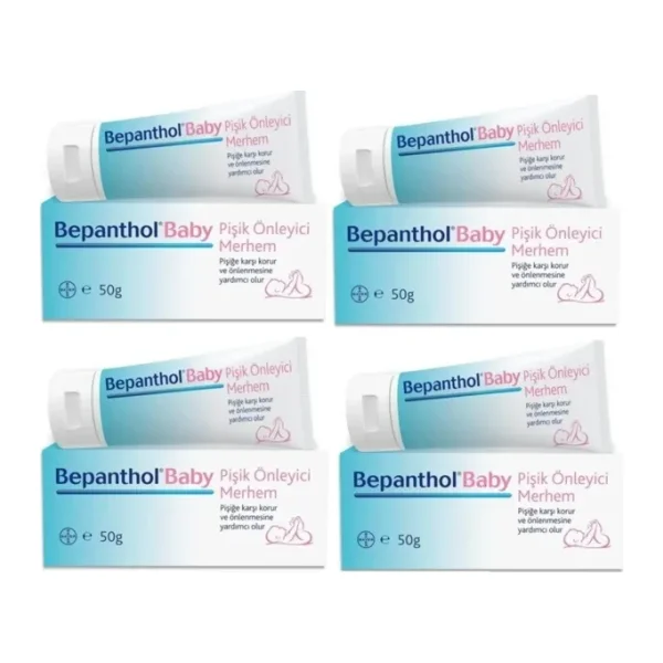 Bepanthol Baby Pişik Kremi 50 gr 4 Adet