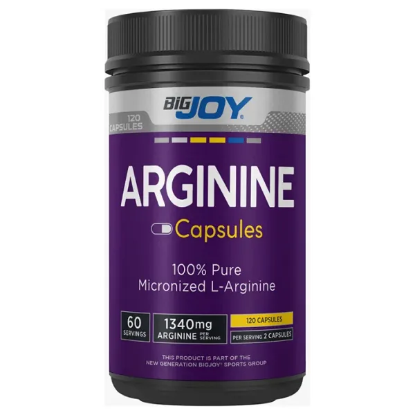 BigJoy Arginine 120 Kapsül