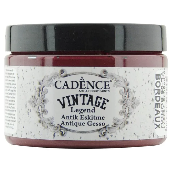 Cadence Vintage Legend Antik Eskitme 150 ml. Vl-05 Bordo