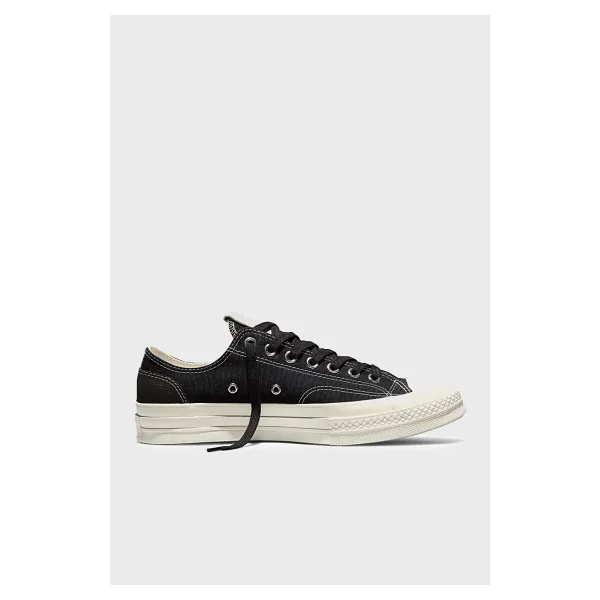 Converse Chuck 70 Canvas Logolu Sneaker Unisex Ayakkabı A15992C 068 SİYAH