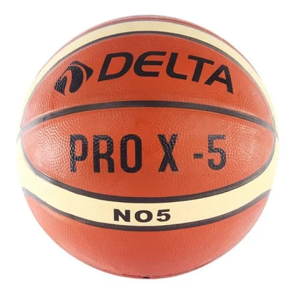 Delta Pro X-5 Kaucuk Basketbol Topu 5No