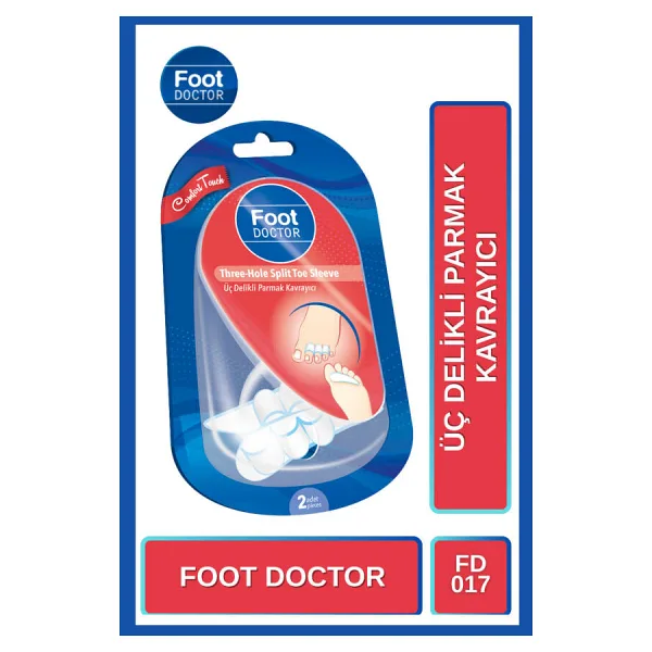 DOCTOR FOOT ÜÇ DELİKLİ PARMAK KAVRAYICI FD 0017