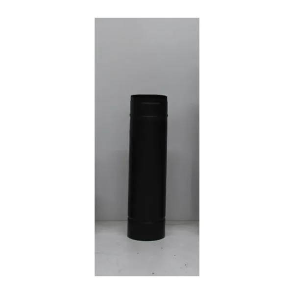 Dorello Siyah Mat Soba Borusu - 50 cm - Mat Siyah Soba Borusu