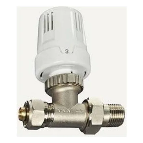 E.C.A Termostatik Radyatör Valfi Düz Pex Trv4 (16x2mm) 602120779
