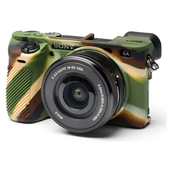 EasyCover Silikon Kılıf (Sony A6500 Kamuflaj)