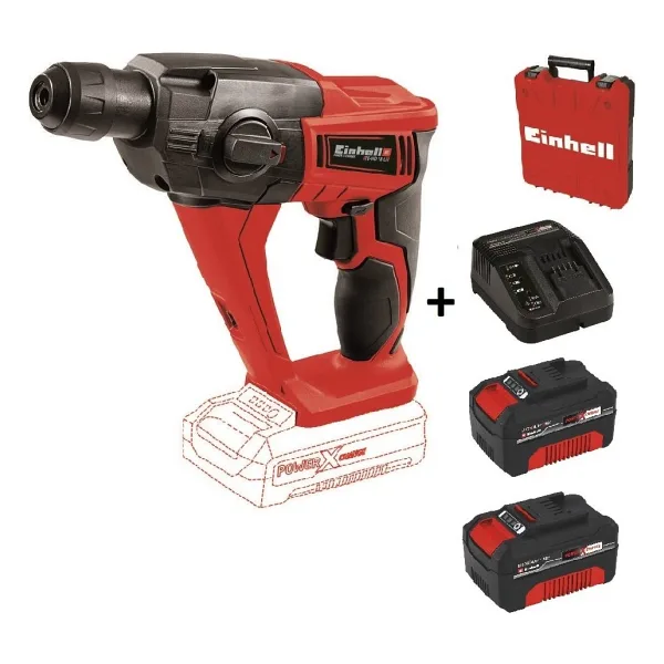 Einhell TE-HD 18 Li Pnömatik Çift Akülü 4 Ah Matkap